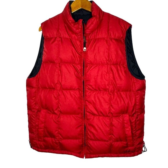 L.L. Bean reversible down vest  LT - Picture 3 of 12